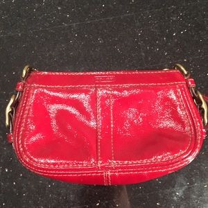 Coach wristlet clutch perfect condition!